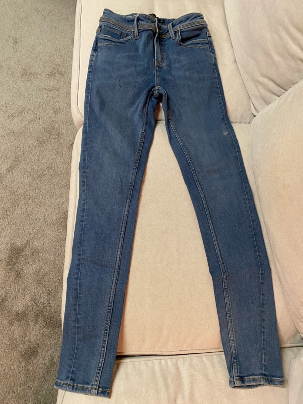 Classic Women's Blue Skinny Jeans